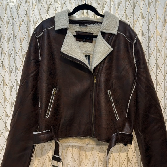 NWT A New Look Sherpa Line Jacket XL - Picture 1 of 3